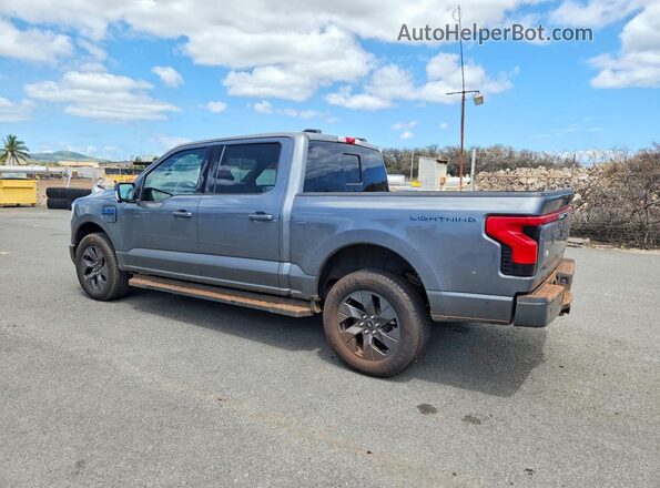 1FT6W5L79SWG22059 2025 FORD F150 Gray Задня ліва чверть