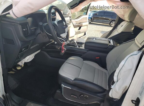 1FT6W7L76SWG30325 2025 FORD F150 White Front interior view
