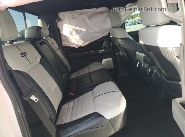 1FT6W7L76SWG30325 2025 FORD F150 White Rear seats view