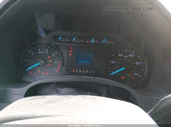 1FT7W2A60KEC12351 2019 FORD F-250 White უკანა სავარძლების ხედი