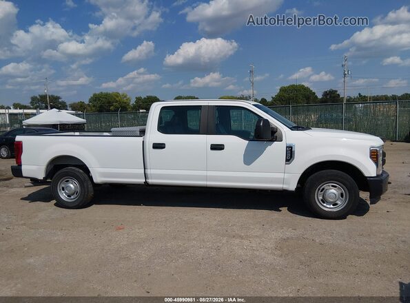 1FT7W2A60KEC12351 2019 FORD F-250 White უკანა სალონის ხედი