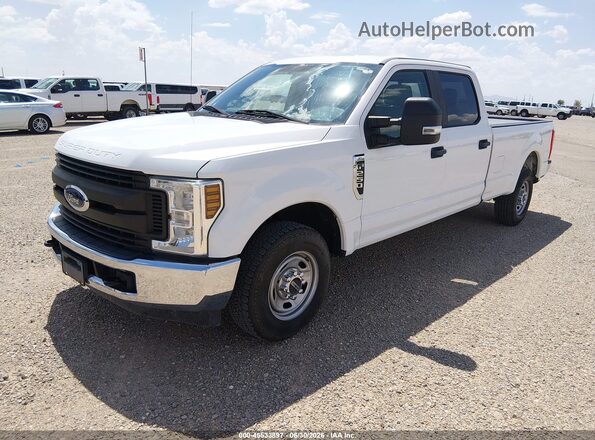 1FT7W2A61KEF04204 2019 FORD F-250 White Передня ліва чверть