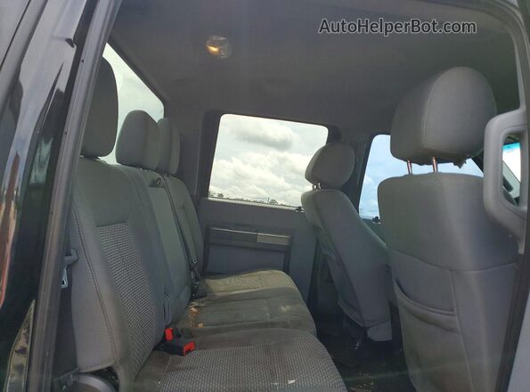 1FT7W2A67GEB86662 2016 FORD F250 Black Vista de los asientos traseros