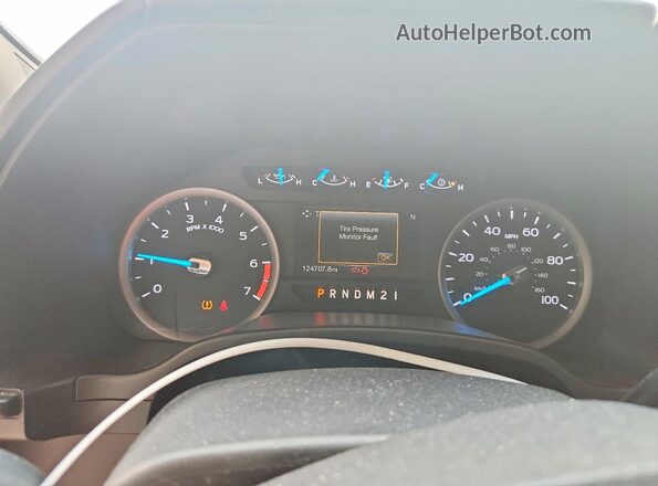 1FT7W2A69HED46400 2017 FORD F250 Белый Вид щитка приборов