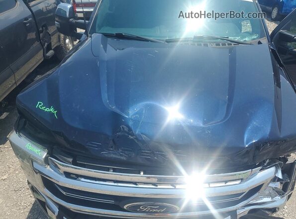 1FT7W2AN5NEE74880 2022 FORD F250 Blue Սալոնի հետևի տեսք