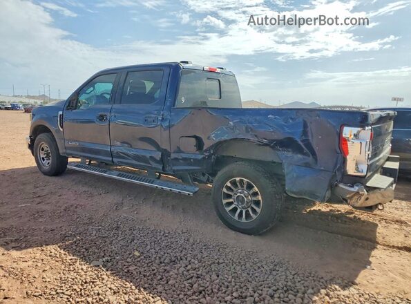 1FT7W2AT8LEE20968 2020 FORD F250 Blue Trasero izquierdo