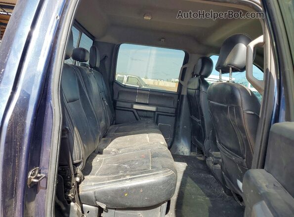 1FT7W2AT8LEE20968 2020 FORD F250 Blue Vista de los asientos traseros