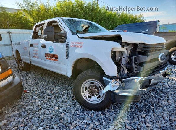 1FT7W2B60JEC09978 2018 FORD F250 White Przód prawy