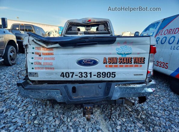1FT7W2B60JEC09978 2018 FORD F250 White Widok z tyłu