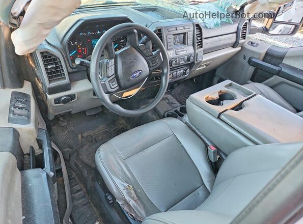1FT7W2B60JEC09978 2018 FORD F250 White Widok deski rozdzielczej