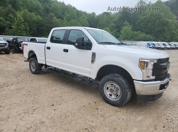 1FT7W2B60KEC99859 2019 FORD F250 White Widok wnętrza 360 stopni