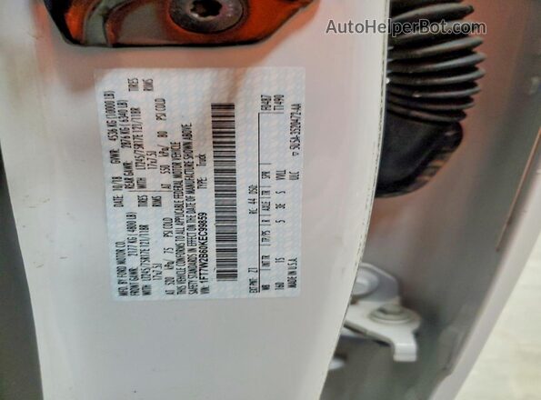 1FT7W2B60KEC99859 2019 FORD F250 White Widok komory silnika