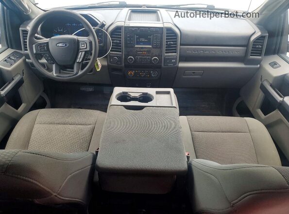 1FT7W2B60KEF48287 2019 FORD F250 Белый Вид панели приборов