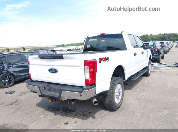 1FT7W2B60KEG69028 2019 FORD F-250 White Задня права чверть