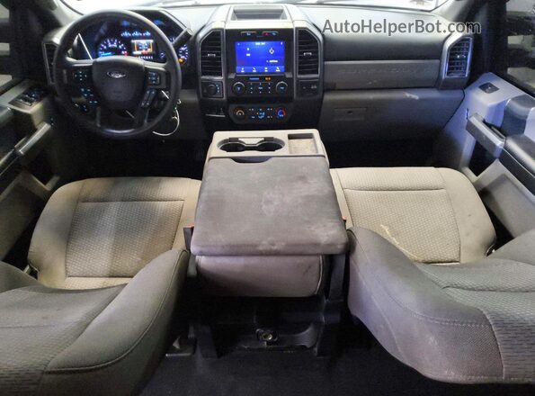 1FT7W2B60NEE94168 2022 FORD F250 Gray Առջևի վահանակի տեսք
