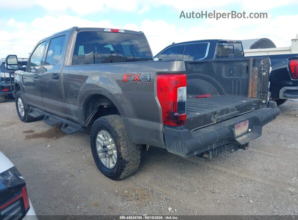 1FT7W2B61HEE02246 2017 FORD F-250 Коричневый Задняя левая четверть