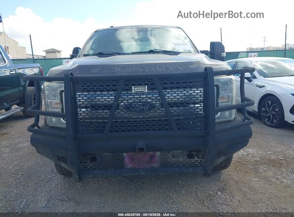 1FT7W2B61HEE02246 2017 FORD F-250 Коричневый Вид щитка приборов