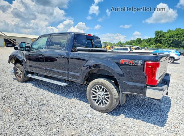 1FT7W2B61KED45747 2019 FORD F250 Black Trasero izquierdo