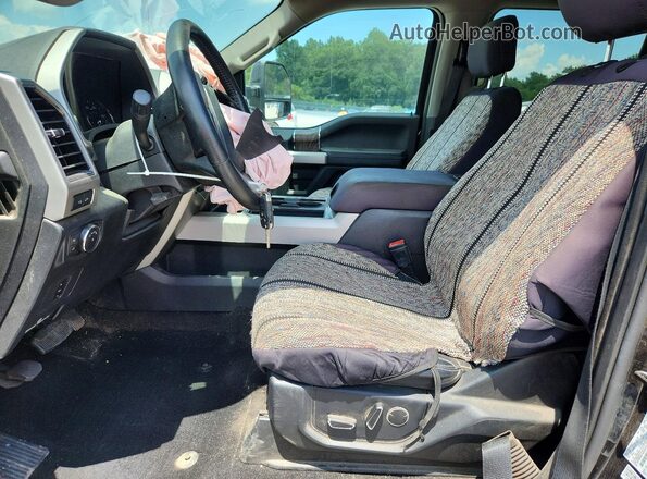 1FT7W2B61KED45747 2019 FORD F250 Black Vista interior delantera