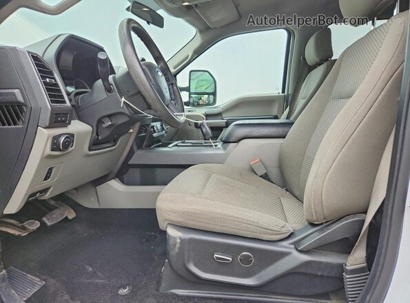 1FT7W2B61KED52830 2019 FORD F250 White წინა სალონის ხედი