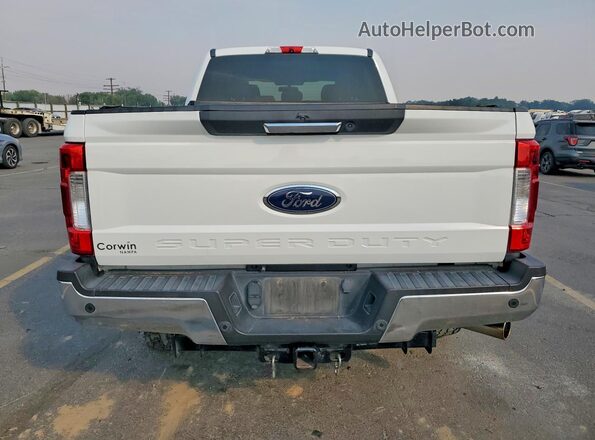1FT7W2B61KED52830 2019 FORD F250 White უკანა ხედი