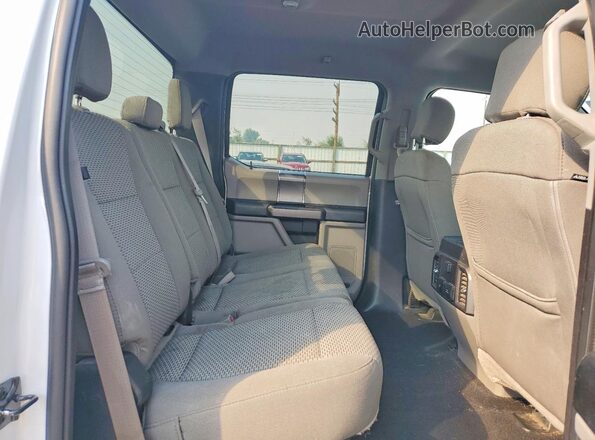 1FT7W2B61KED52830 2019 FORD F250 White უკანა სავარძლების ხედი