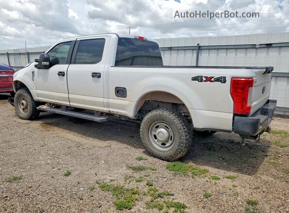 1FT7W2B62HEF24808 2017 FORD F250 White Trasero izquierdo