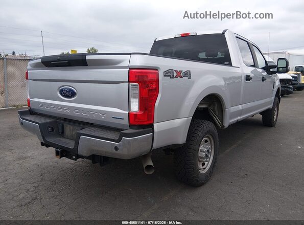 1FT7W2B62JEC48717 2018 FORD F-250 Silver Tył prawy