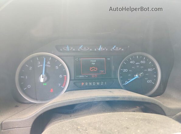 1FT7W2B62KEC02953 2019 FORD F250 Белый Вид щитка приборов