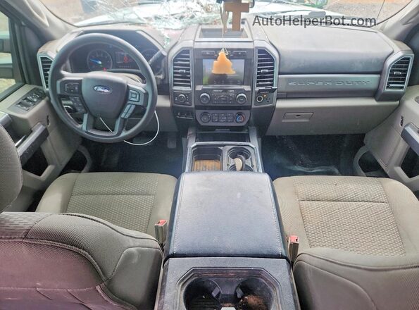 1FT7W2B62KEC02953 2019 FORD F250 Белый Вид панели приборов