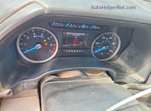 1FT7W2B62KED34580 2019 FORD F250 Серый Вид щитка приборов