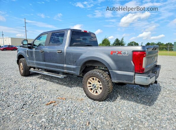 1FT7W2B62KED34580 2019 FORD F250 Серый Задняя левая четверть
