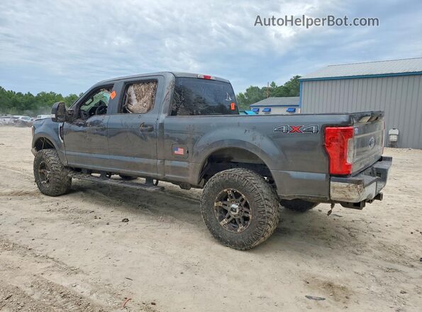 1FT7W2B62KEE08578 2019 FORD F250 Gray Հետևի ձախ