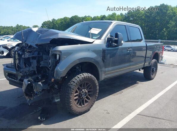 1FT7W2B62KEF23858 2019 FORD F-250 Серый Передняя левая четверть
