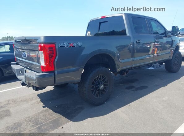 1FT7W2B62KEF23858 2019 FORD F-250 Серый Задняя правая четверть