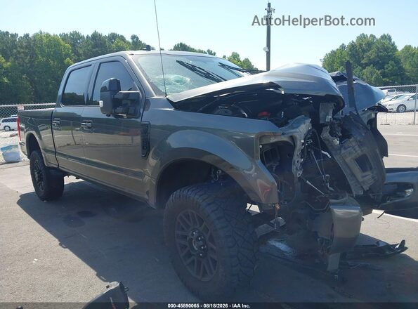 1FT7W2B62KEF23858 2019 FORD F-250 Серый Вид задней части салона