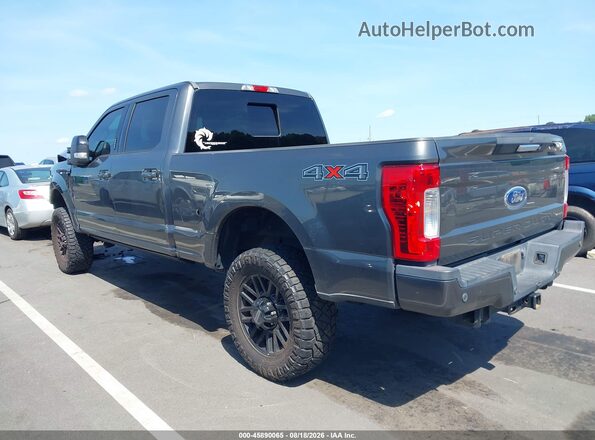 1FT7W2B62KEF23858 2019 FORD F-250 Серый Панорамный вид салона 360°