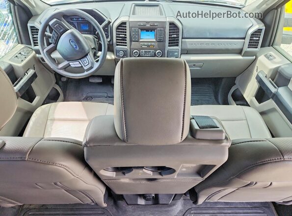 1FT7W2B62LEE07237 2020 FORD F250 White Vista del salpicadero