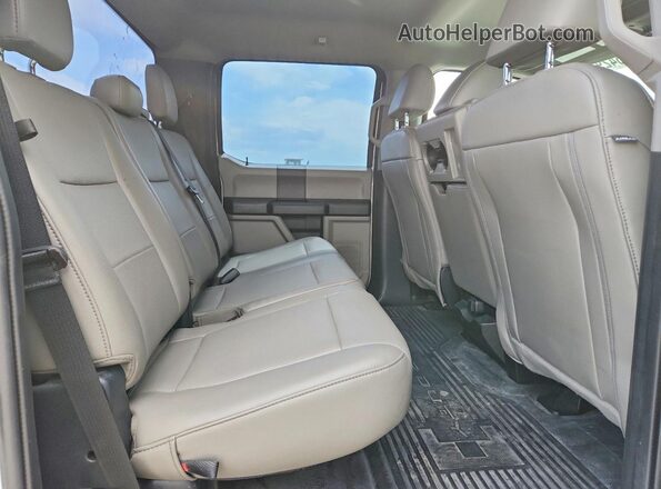 1FT7W2B62LEE07237 2020 FORD F250 White Vista de los asientos traseros