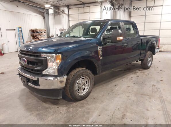 1FT7W2B62LEE63789 2020 FORD F-250 Blue Vista tres cuartos delantera izquierda