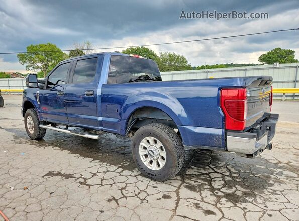 1FT7W2B62LEE80821 2020 FORD F250 Blue Հետևի ձախ