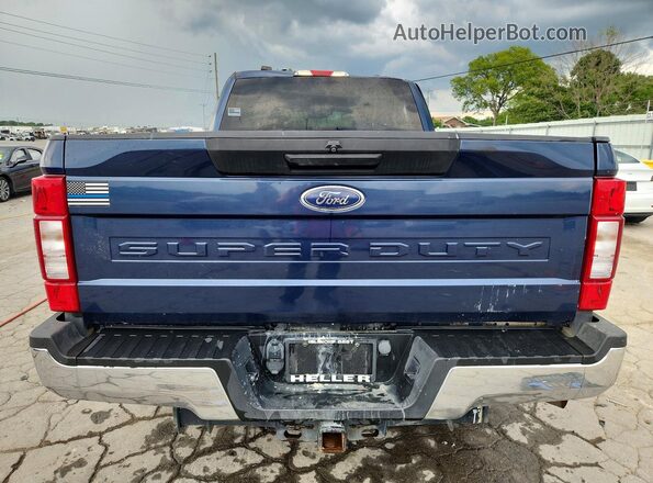 1FT7W2B62LEE80821 2020 FORD F250 Blue Հետևի տեսք