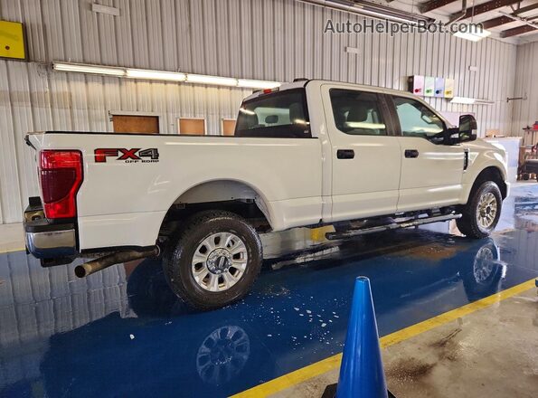 1FT7W2B62NED49777 2022 FORD F250 White უკანა მარჯვენა