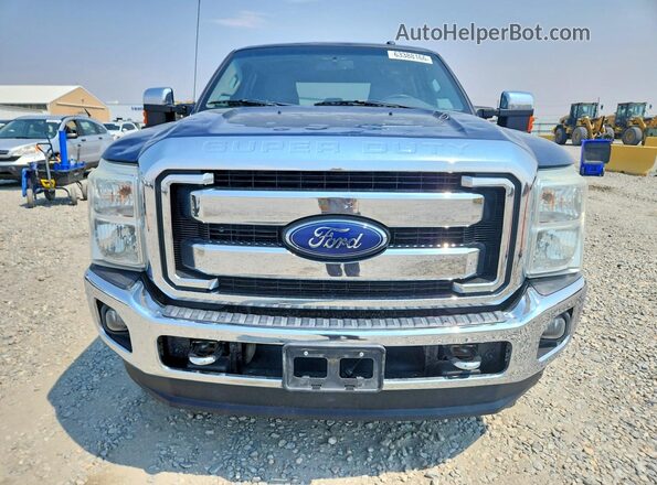 1FT7W2B63GEC19879 2016 FORD F250 Blue Front view