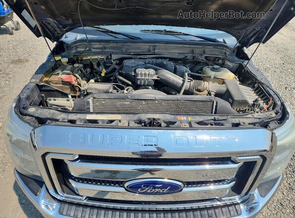 1FT7W2B63GEC19879 2016 FORD F250 Blue Rear interior view