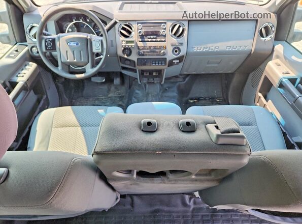 1FT7W2B63GEC19879 2016 FORD F250 Blue Dashboard view