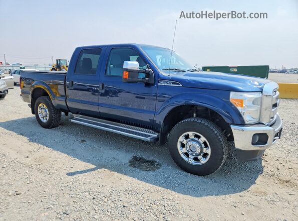 1FT7W2B63GEC19879 2016 FORD F250 Blue Front right