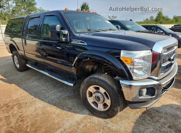1FT7W2B63GEC40781 2016 FORD F250 Black Front view