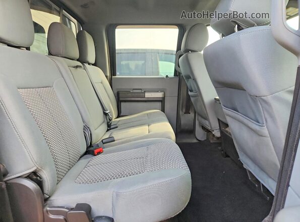 1FT7W2B63GEC40781 2016 FORD F250 Black Rear interior view