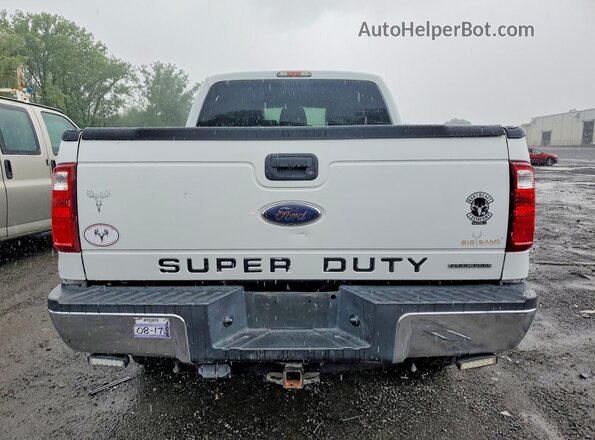 1FT7W2B63GEC61405 2016 FORD F250 White უკანა ხედი